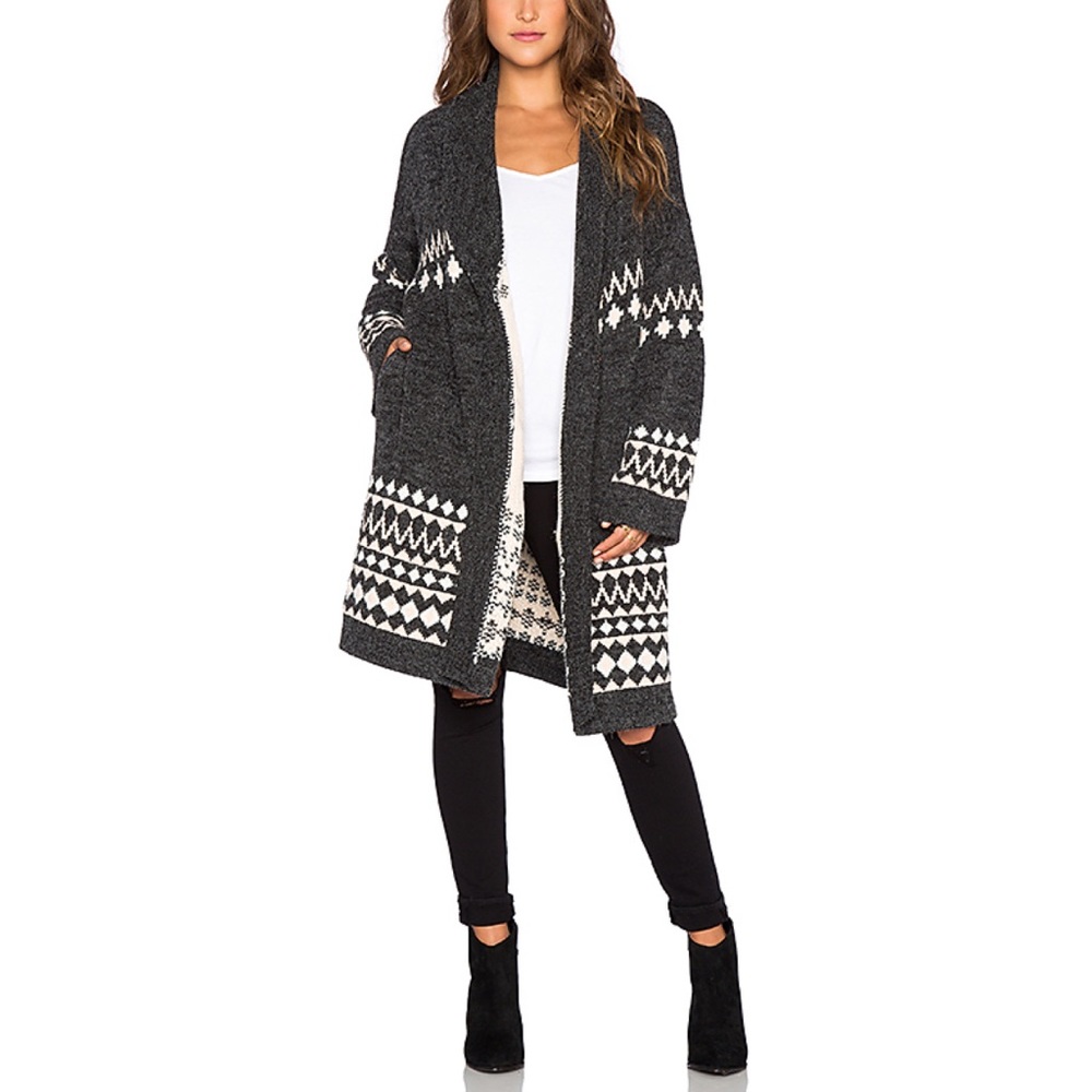NWT MINKPINK Sweet Like Chocolate Cardigan